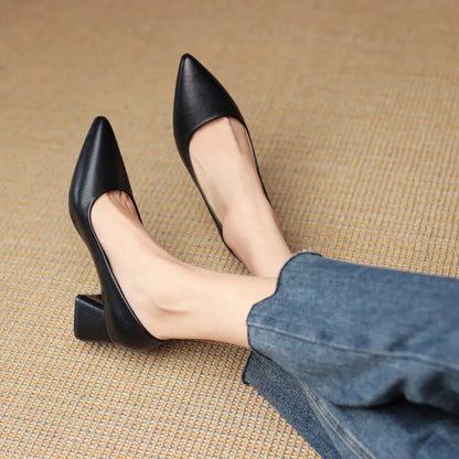 Block Heel | Women's Elegant Leo Style Edit, product image 3
