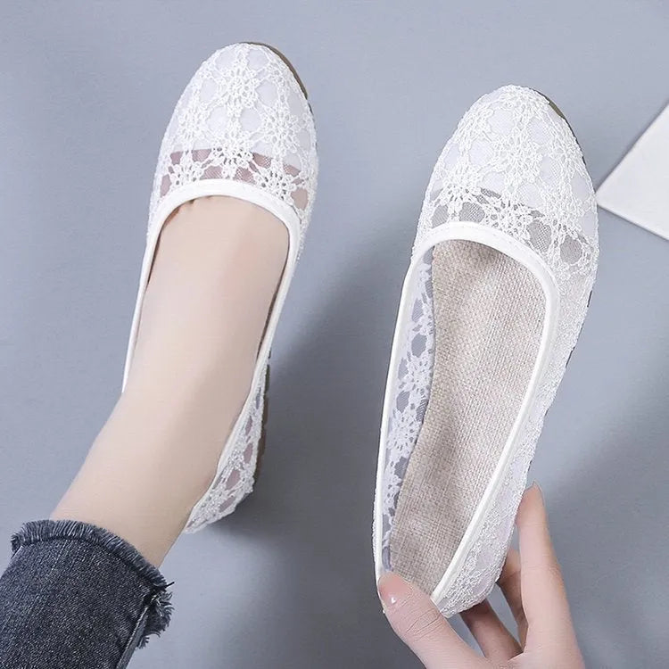 Ballet Flats | Women's Lace Elegant Avery, product image 3