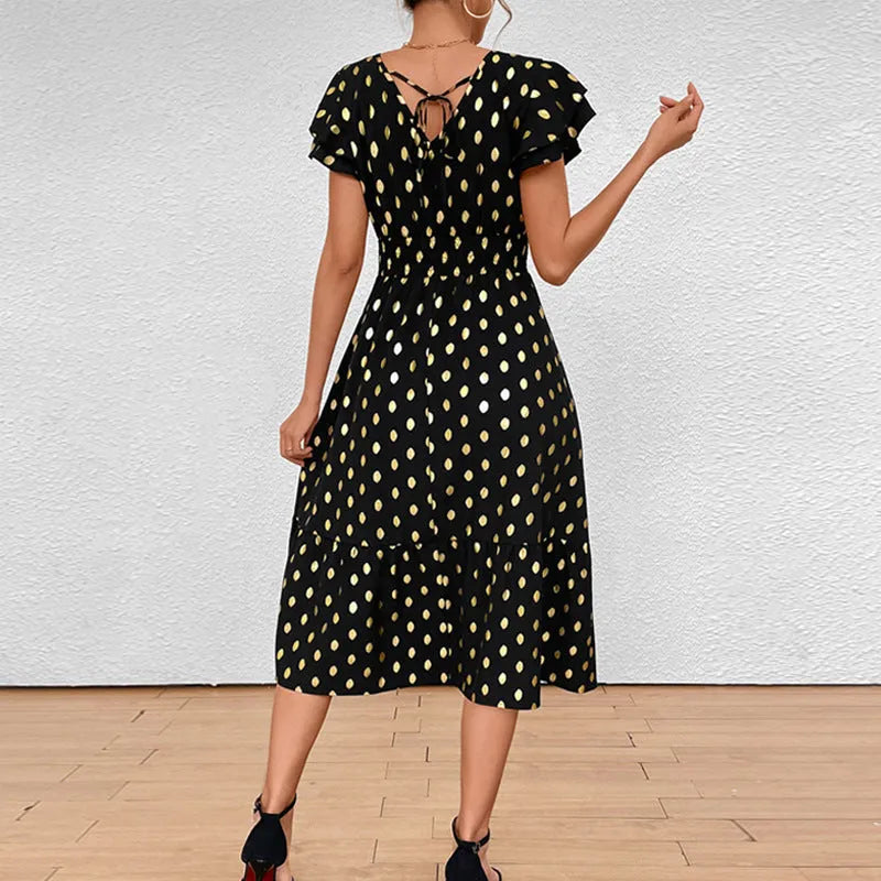 Maxi Dress | Women's Elegant Ruffle Felix, product image 3