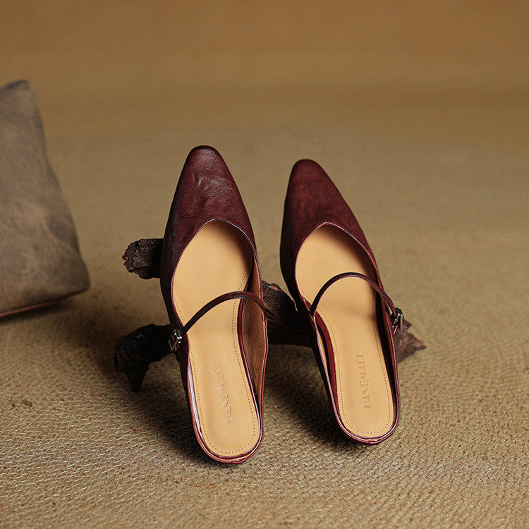 Refined Women's Pointed-Toe Slingback Ballet Flats — product view 15