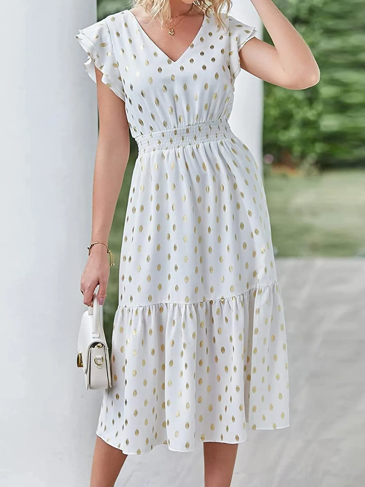 Maxi Dress | Women's Elegant Ruffle Felix, product image 5