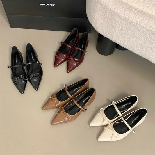 Ballet Flats | Women's Adjustable Elegant Mia, product image 1