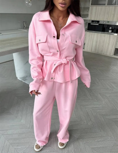 Lounge Set | Women's Wide-Leg Casual Elegant, product image 8