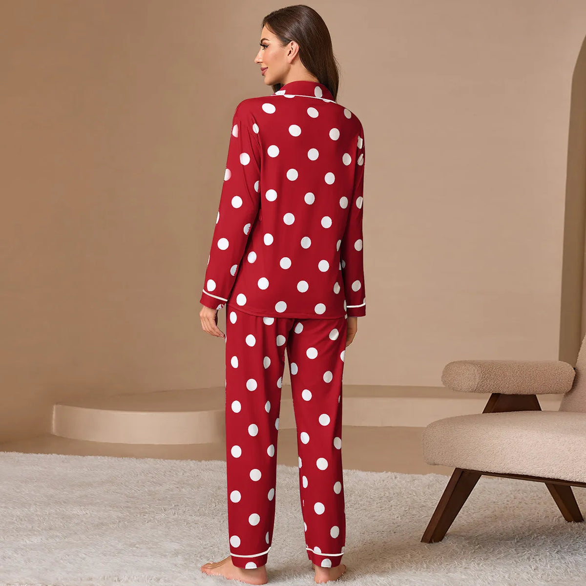 Women's Pyjama Set | Classic Lily — product view 4