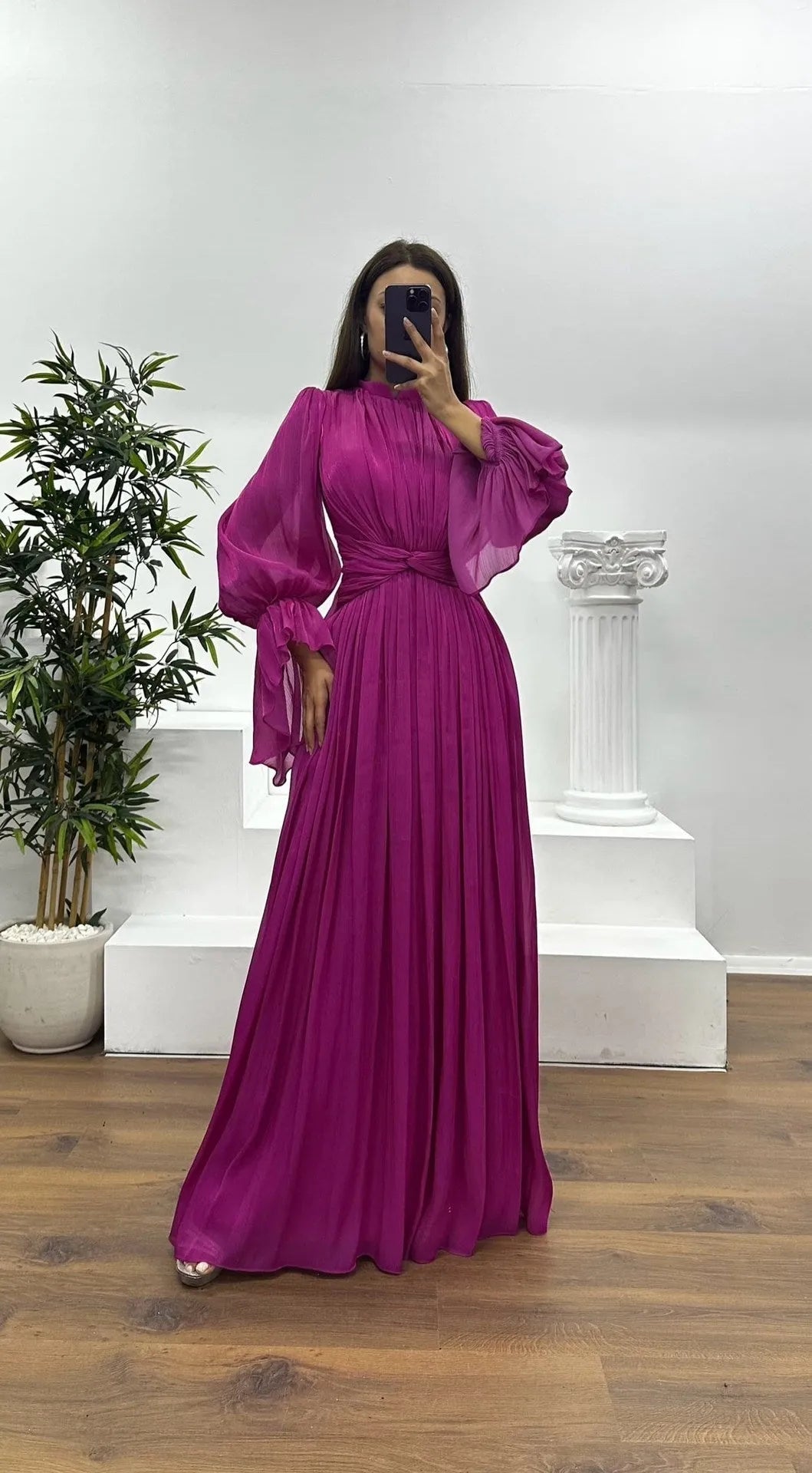 Maxi Dress | Women's Draped Elegant Mason, product image 9