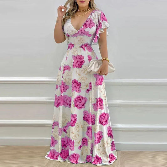 Floral Maxi Dress | Women's Lachlan — product view 1