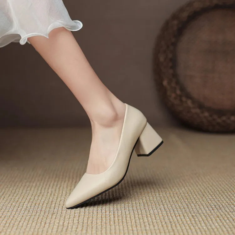 Block Heel | Women's Elegant Leo Style Edit, product image 5
