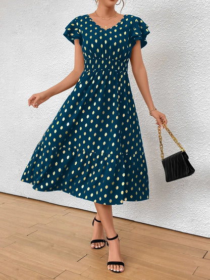 Maxi Dress | Women's Elegant Ruffle Felix, product image 7