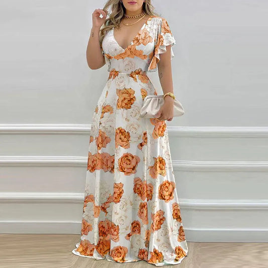 Floral Maxi Dress | Women's Lachlan — product view 2