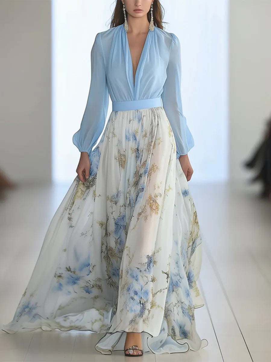 Floral Maxi Dress | Women's Elegant Flynn, product image 3