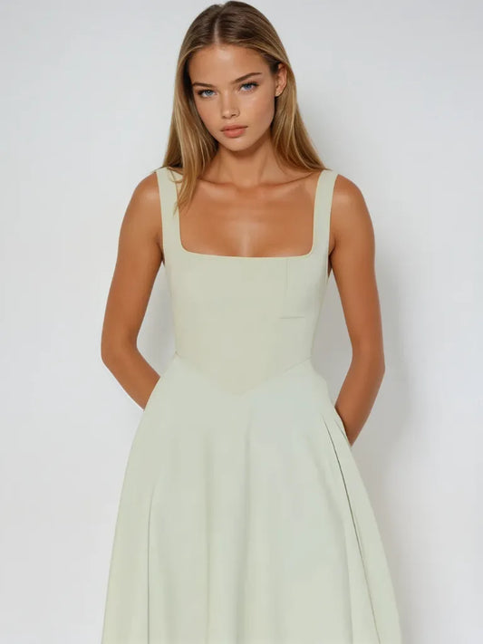 Scarlett Grace | Elegant Midi Dress, product image 1