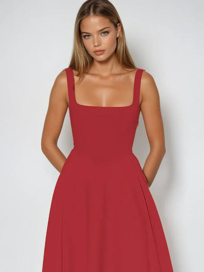 Midi Dress | Women's Elegant Elena Bellucci, product image 9