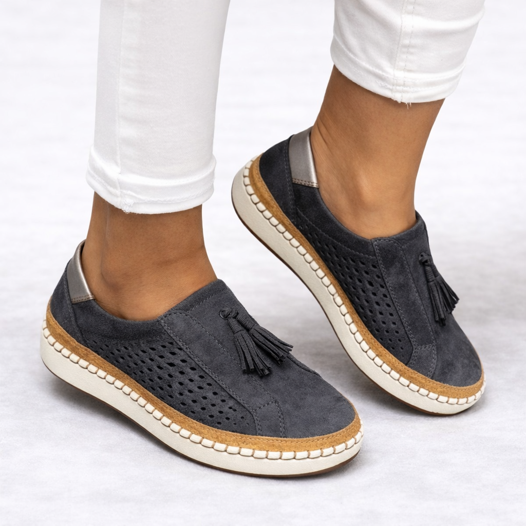 Easy Women's Orthopedic Slip-On Walking Shoes — product view 2