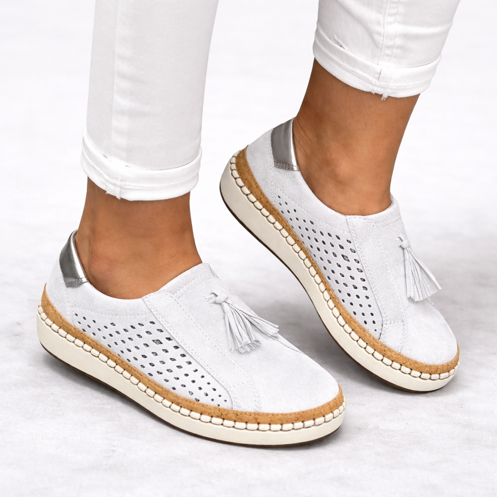 Easy Women's Orthopedic Slip-On Walking Shoes — product view 5