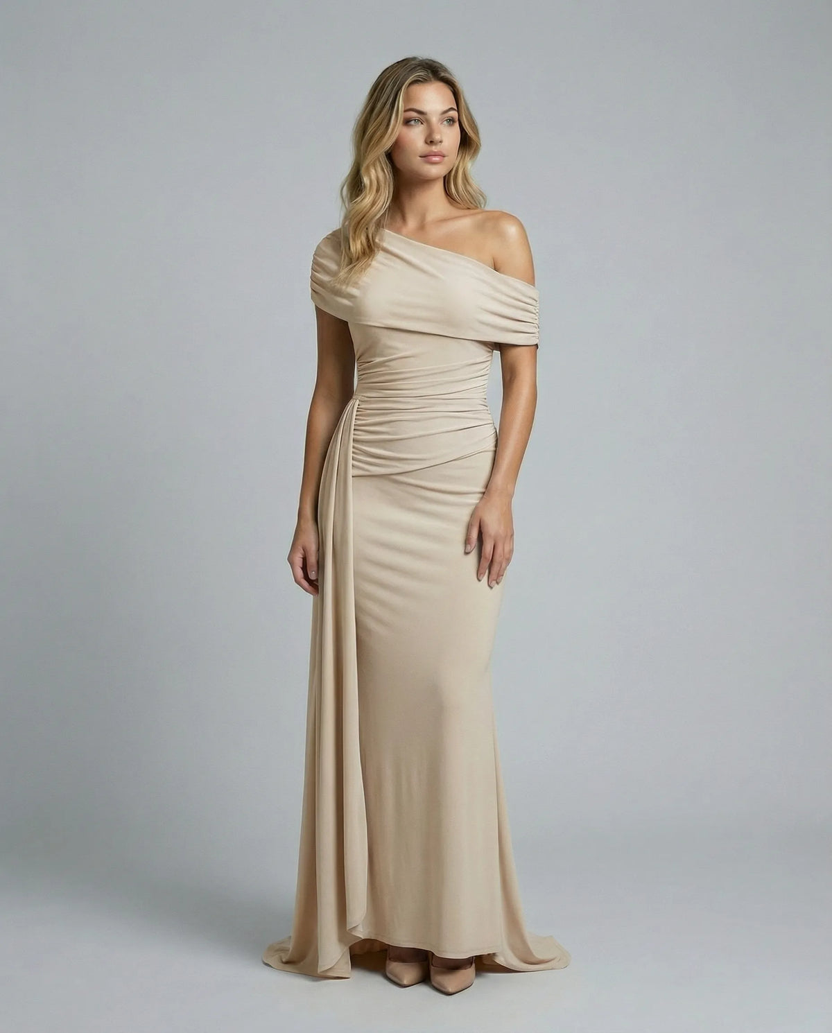 Maxi Dress | Women's Off-Shoulder Elegant, product image 4