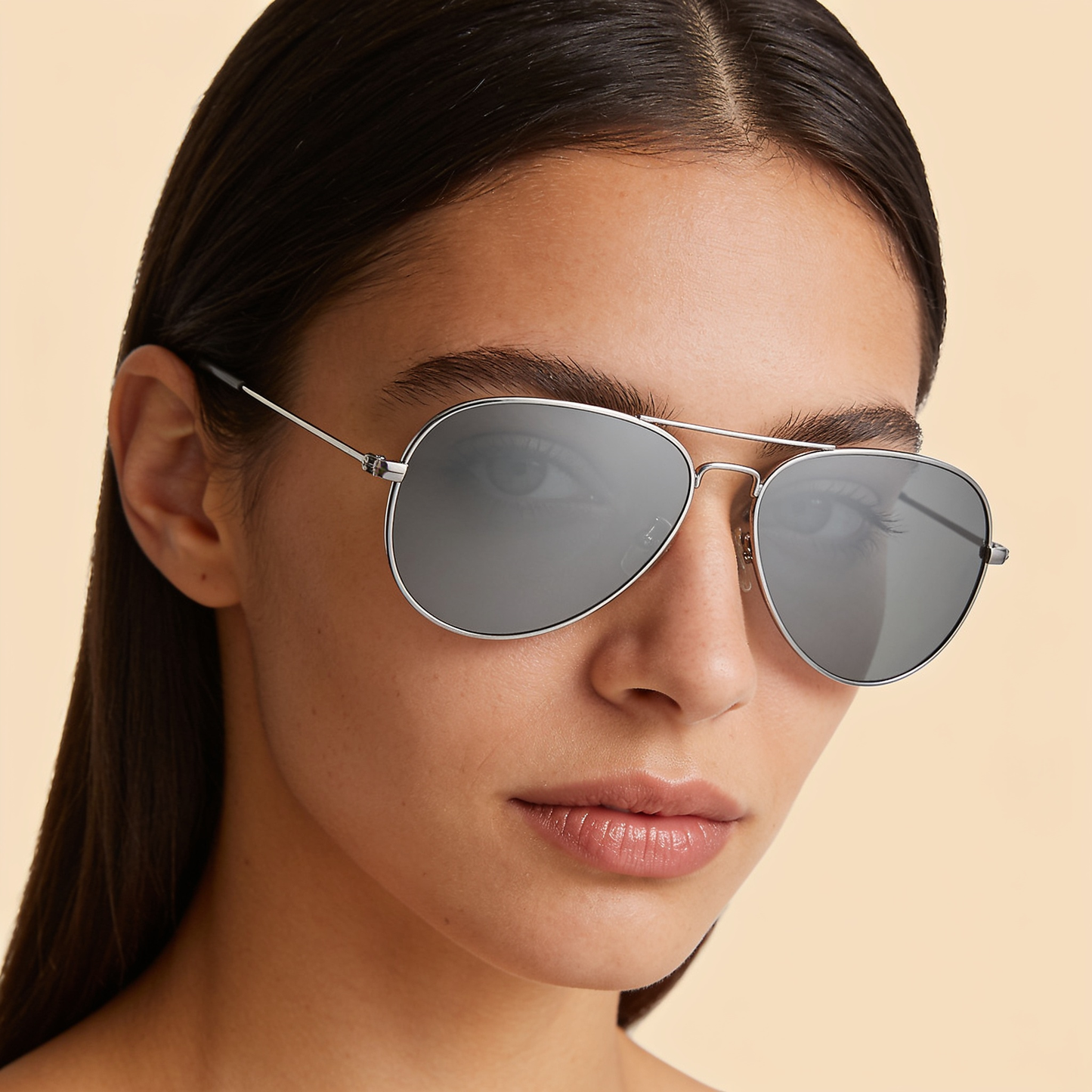 Sela Look Marlowe aviator sunglasses - Silver