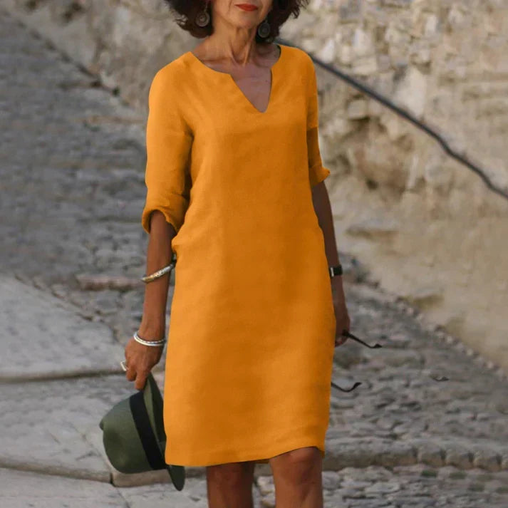 Summer Dress | Women's V-Neck — product view 5