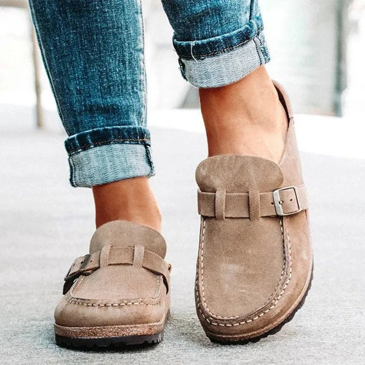 Mule Loafers | Women's Buckle Detail Darcy — product view 1