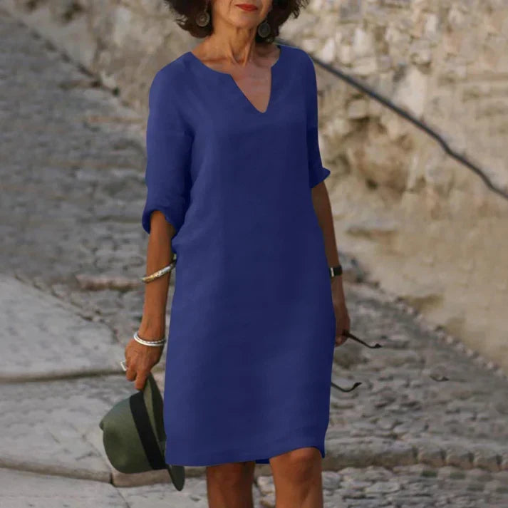 Summer Dress | Women's V-Neck — product view 13
