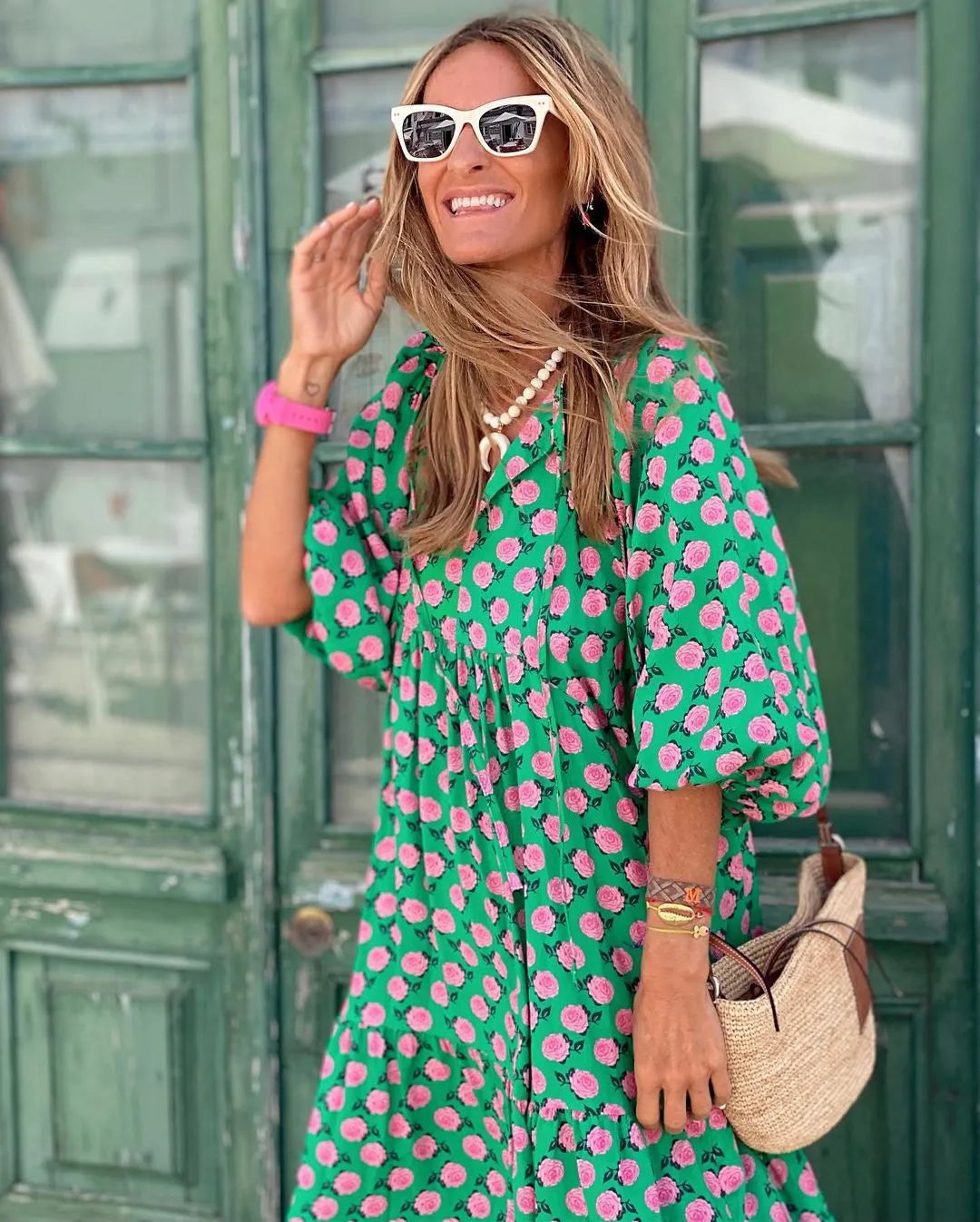 Maxi Dress | Women's Elegant Boho Ethan Style, product image 5