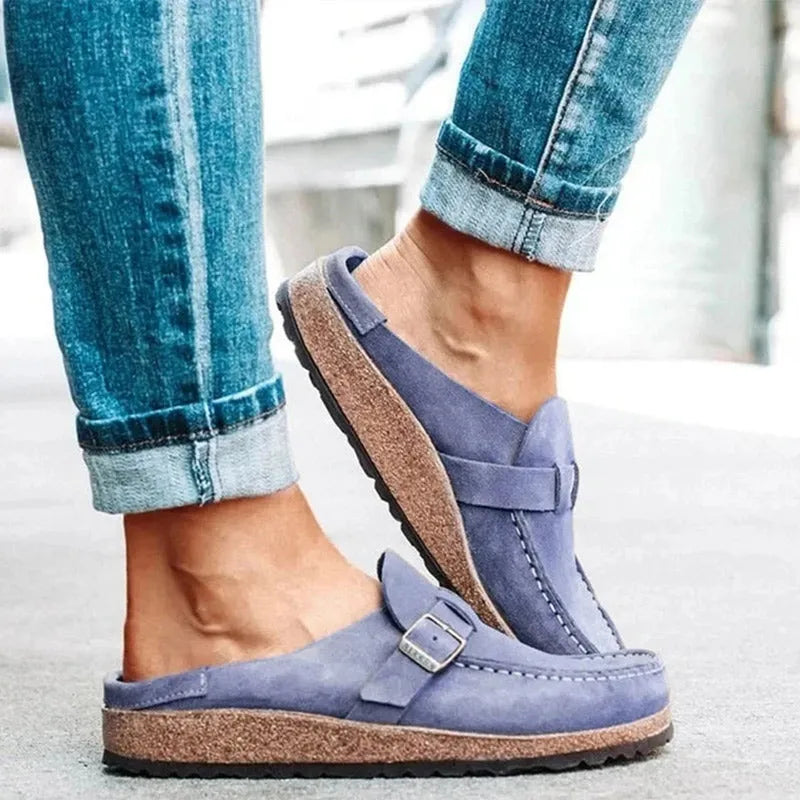 Mule Loafers | Women's Buckle Detail Darcy — product view 6