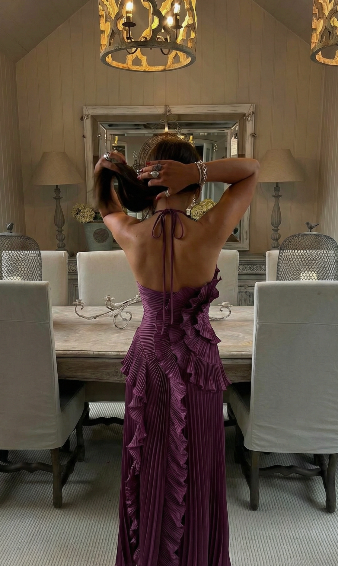 Emma | Tiered Ruffle Maxi Dress