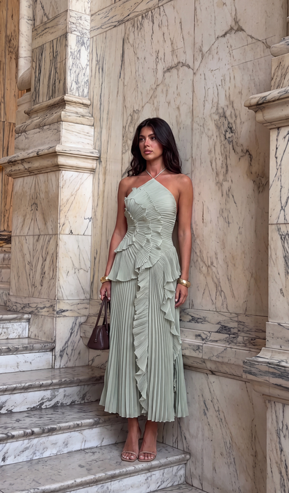 Emma | Tiered Ruffle Maxi Dress