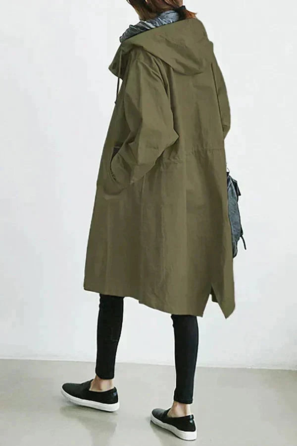 Women's Rain Jacket | Waterproof Hooded Raincoat - Original gallery position 5