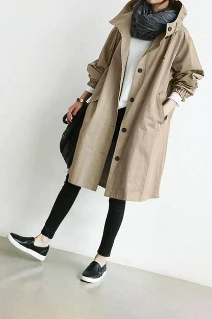 Women's Rain Jacket | Waterproof Hooded Raincoat - Original gallery position 6