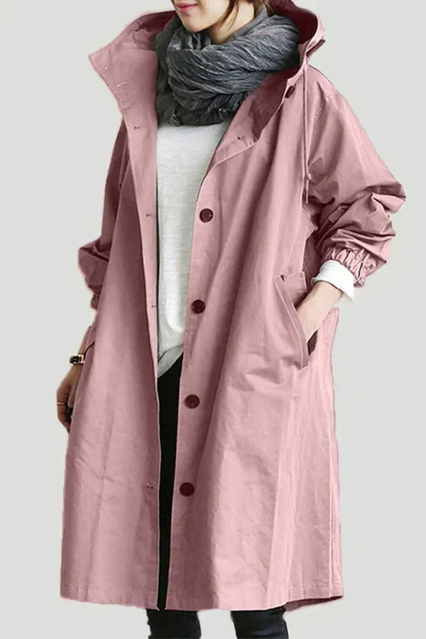 Women's Rain Jacket | Waterproof Hooded Raincoat - Original gallery position 3