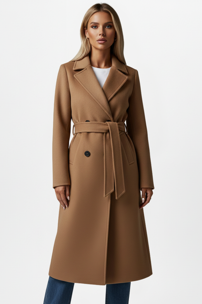 Charlotte Beaumont | Women's Double Breasted Long Coat
