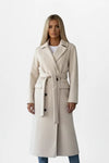 Charlotte Beaumont long belted coat - Sela Look