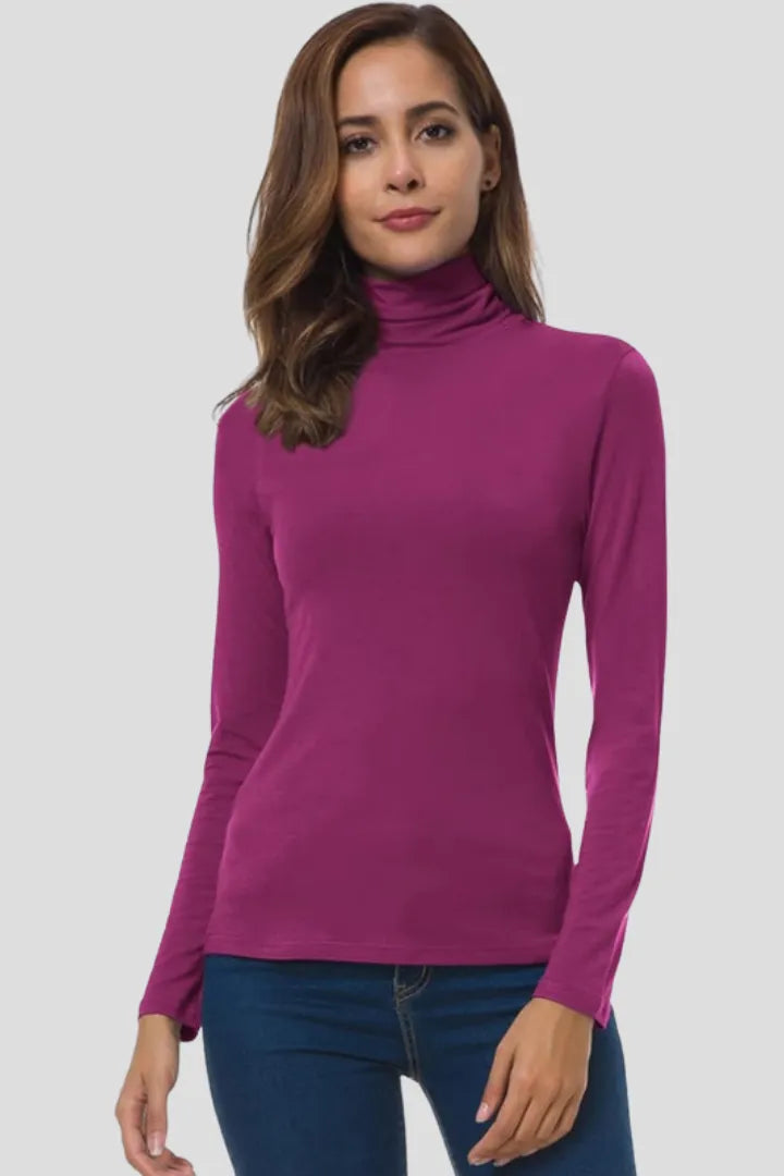 Lyra | Turtleneck Long-Sleeve Knit Sweater, product image 15