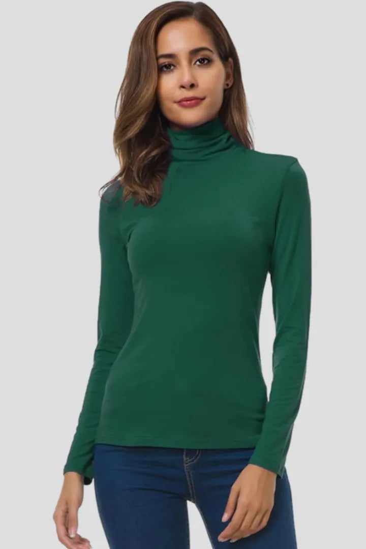 Lyra | Turtleneck Long-Sleeve Knit Sweater, product image 14