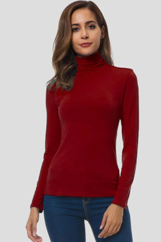 Lyra | Turtleneck Long-Sleeve Knit Sweater, product image 2