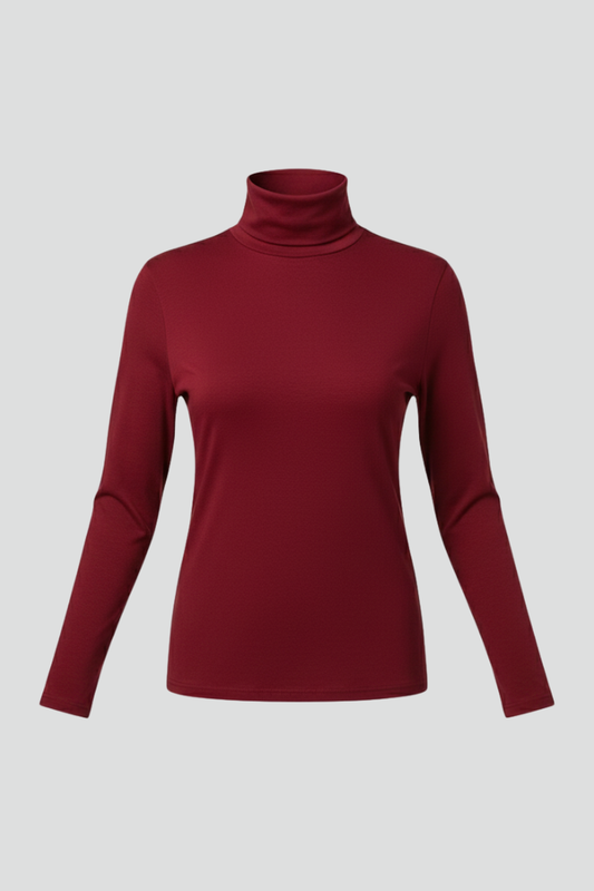 Lyra | Turtleneck Long-Sleeve Knit Sweater