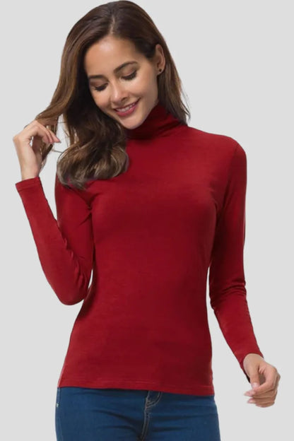 Lyra | Turtleneck Long-Sleeve Knit Sweater, product image 3