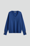 Cleo | V-Neck Button-Cuff Sweater