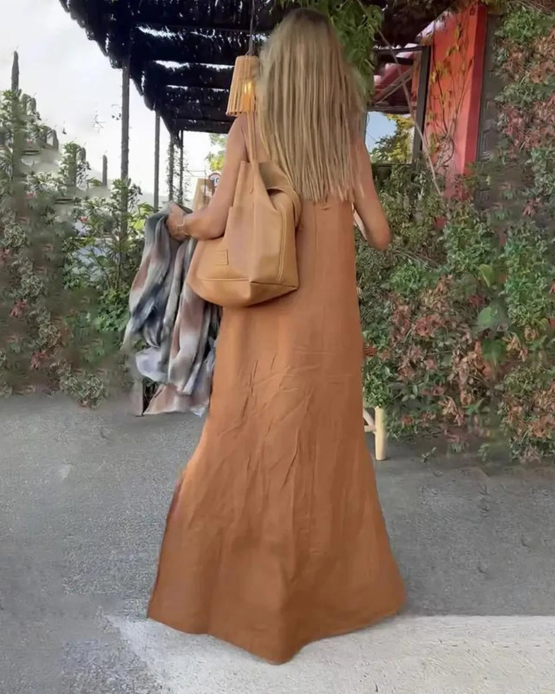 Halter Maxi Dress | Women's Sleeveless Casual, product image 4