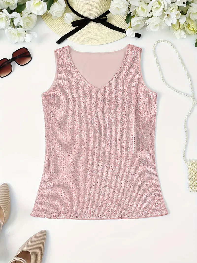 Sleeveless Top | Women's Embellished Elegant, product image 8