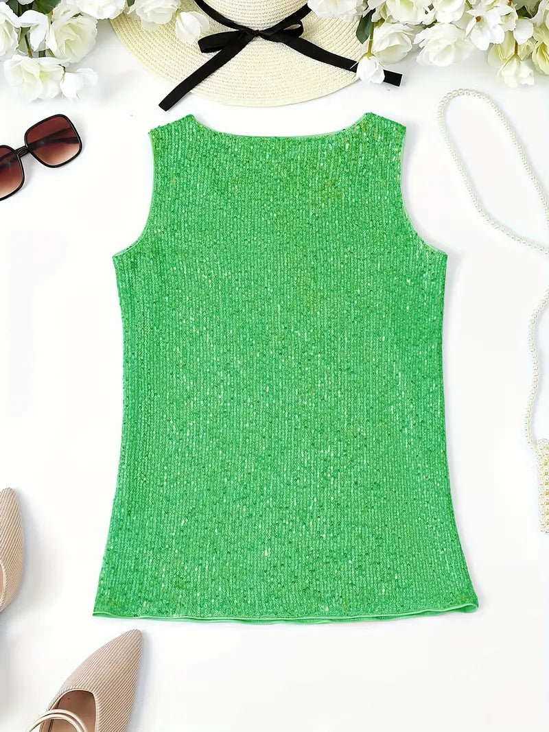 Sleeveless Top | Women's Embellished Elegant, product image 4