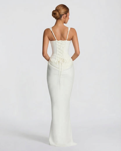Glamorous Fitted Formal Evening Maxi Dress — product view 16