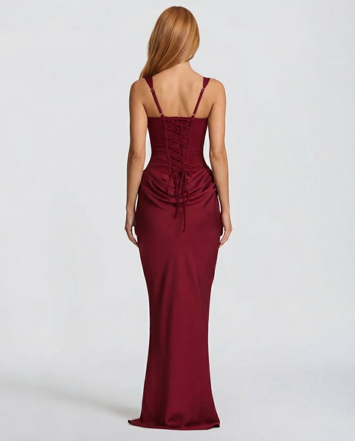 Glamorous Fitted Formal Evening Maxi Dress — product view 19