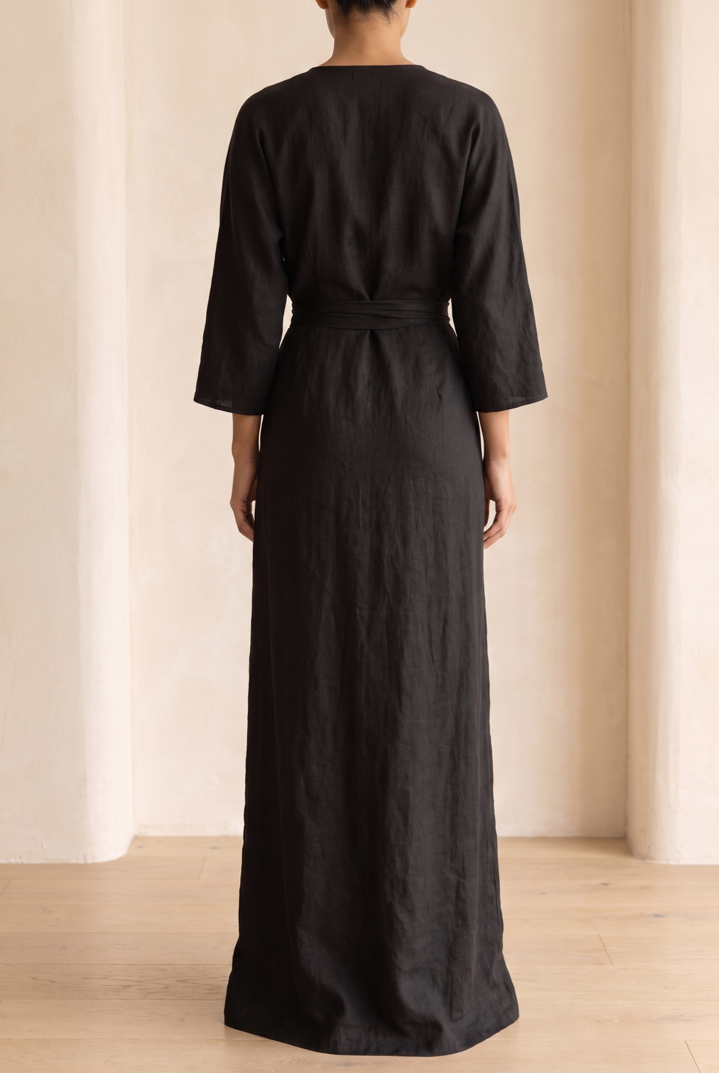 Breezy V-Neck Casual Summer Maxi Dress — product view 10