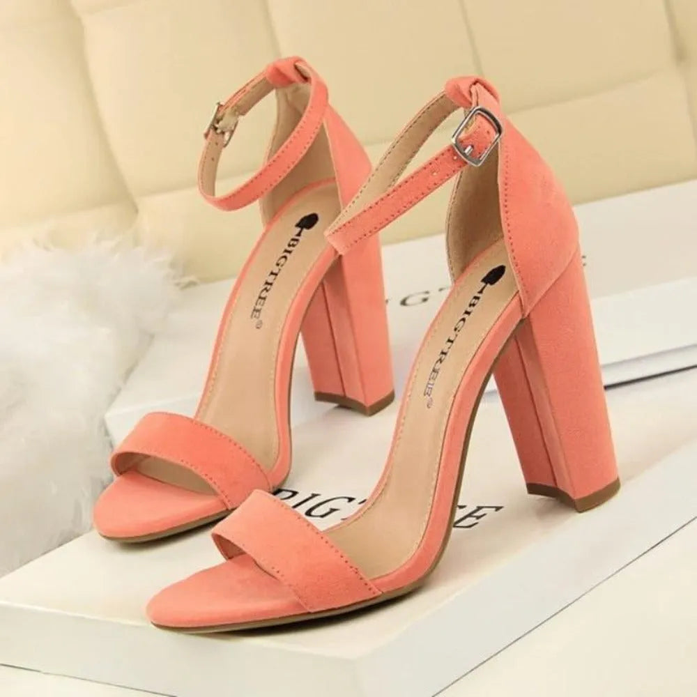 Block Heel | Women's Elegant Buckle Henry, product image 6