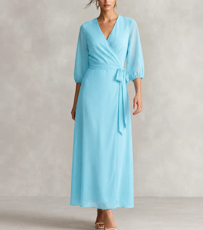 Formal Dress | Women's V-Neck Wrap Blake, product image 3