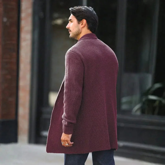 Reid | Men's Open Front Shawl Collar Cardigan, product image 1