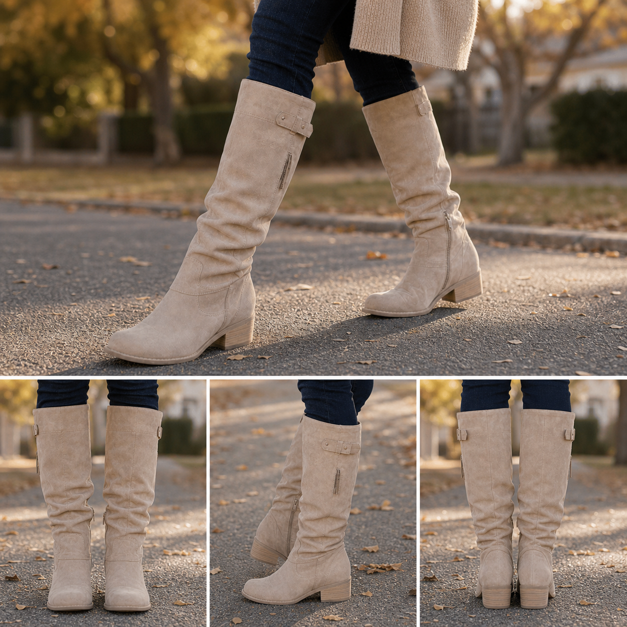 Orthopedic Boots Women Gel Support Comfort Heel Pain Relief Everyday - Gallery B position 6