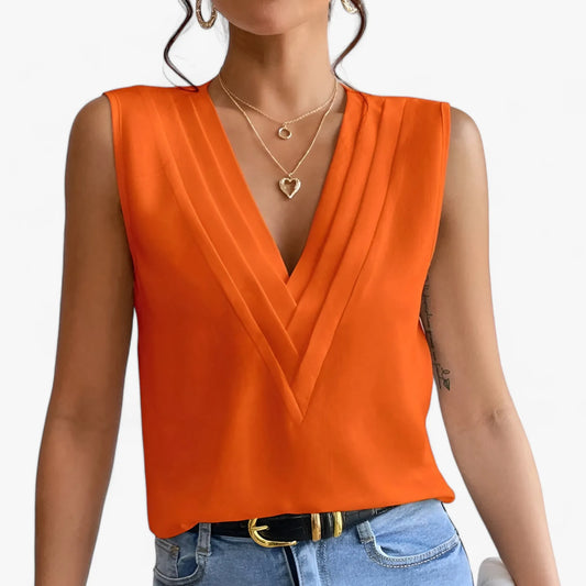 Sleeveless Top | Women's Easy Everyday Blouse, product image 2