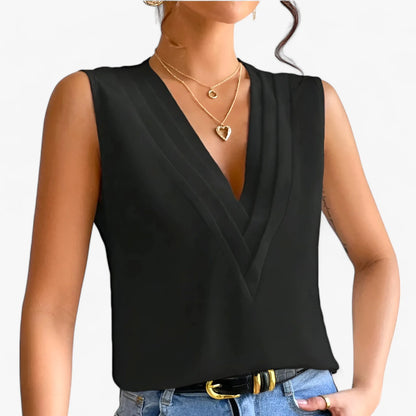 Sleeveless Top | Women's Easy Everyday Blouse, product image 3